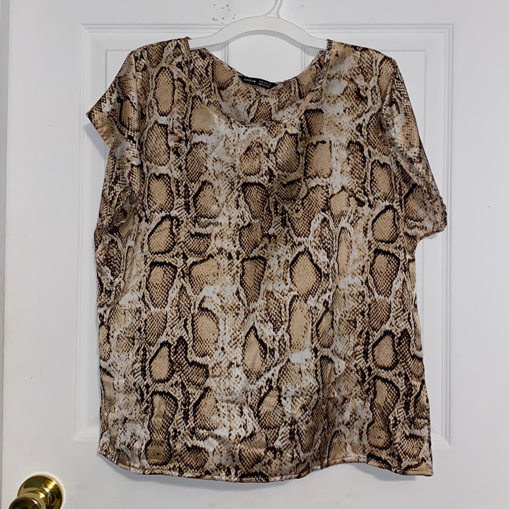 Snake Skin Top